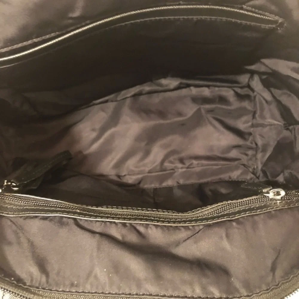 Michael kors nylon black tote bag